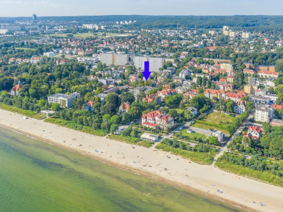 Sopot Grunwaldzka - Parkowa Blisko Plazy Apartment Exterior photo