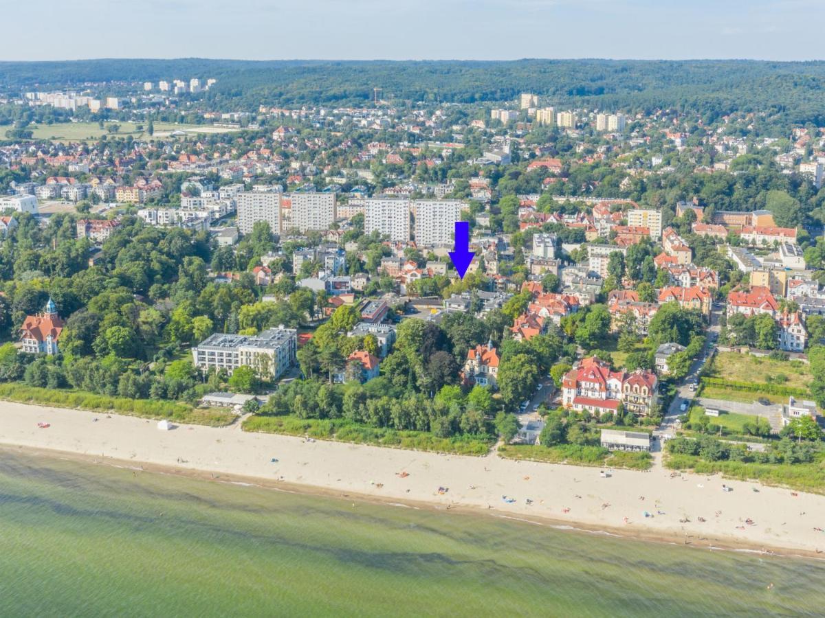 Sopot Grunwaldzka - Parkowa Blisko Plazy Apartment Exterior photo